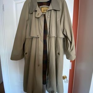 Fleet Street woman’s trench coat/ size 16 petite